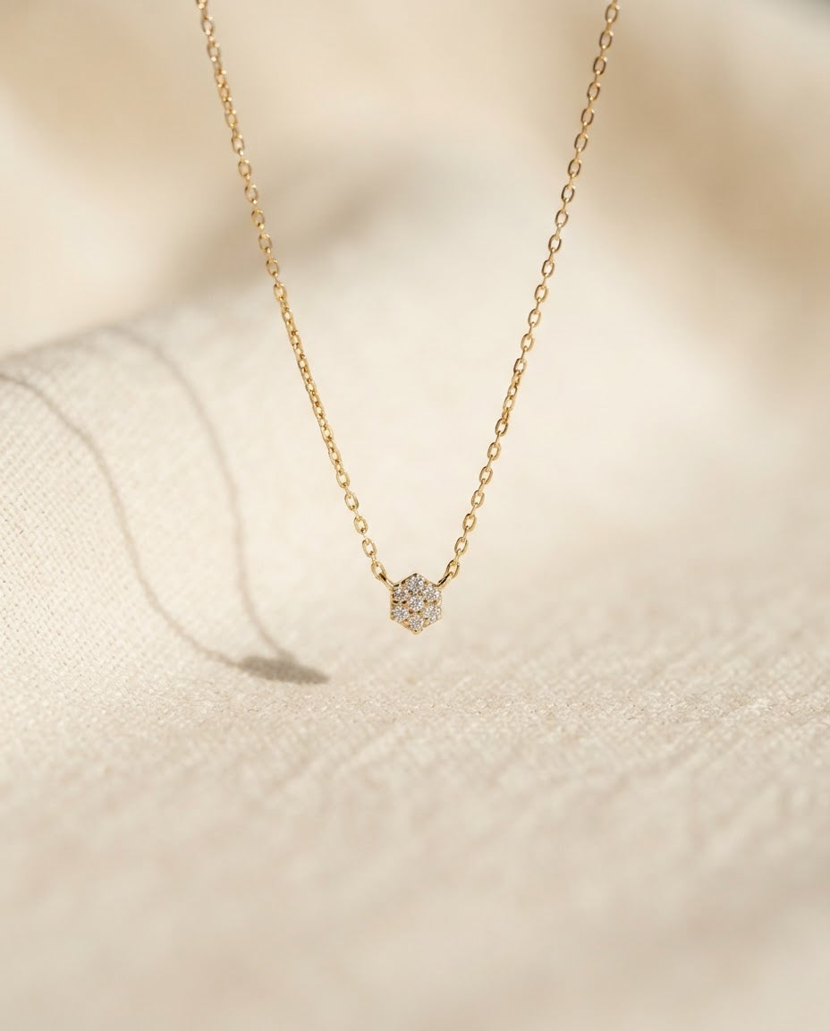 Celestial Solitaire Pendant
